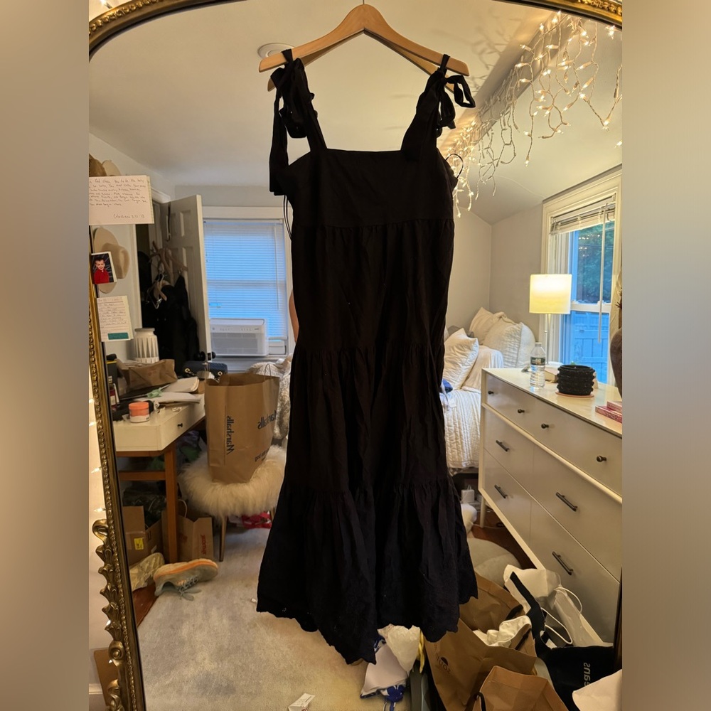 Jason Wu Tie shoulder Tiered Dress